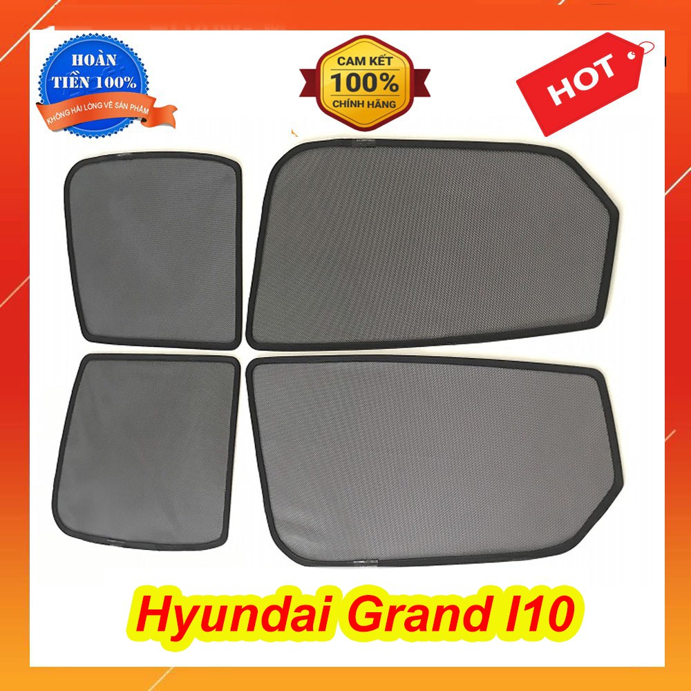 Che Nắng Nam Châm Xe Grand i10 đời 2014 đến 2020 cả 2 bản Loại 1 Hít Cực Mạnh