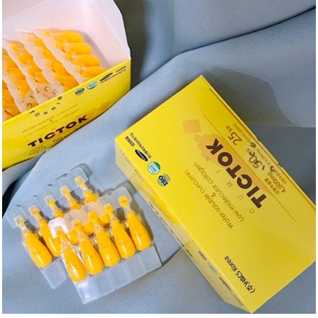 Tinh Chất Nghệ Collagen Nano Cumin Tictok 8000mg 100 Tuýp Hàn Quốc