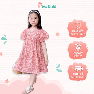 Váy cho bé gái Dewkids váy kiểu babydoll mềm mại cao cấp cho bé - VH04
