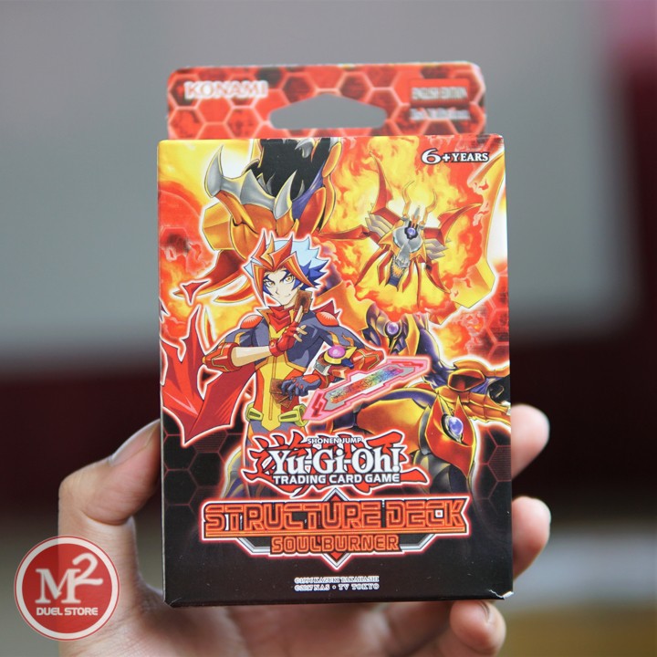 Hộp thẻ bài yugioh Soulburner Structure deck - Hàng chính hãng Konami -  khẩu từ UK  Ihàng nhiều L