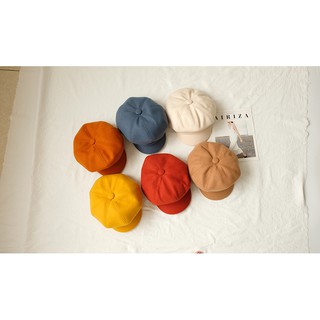 Mũ bere Hàn Quốc Color Octagon