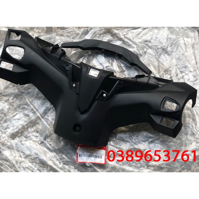 Bợ cổ sau đồng hồ/ Nắp sau tay lái Winner v1 chính hãng Honda