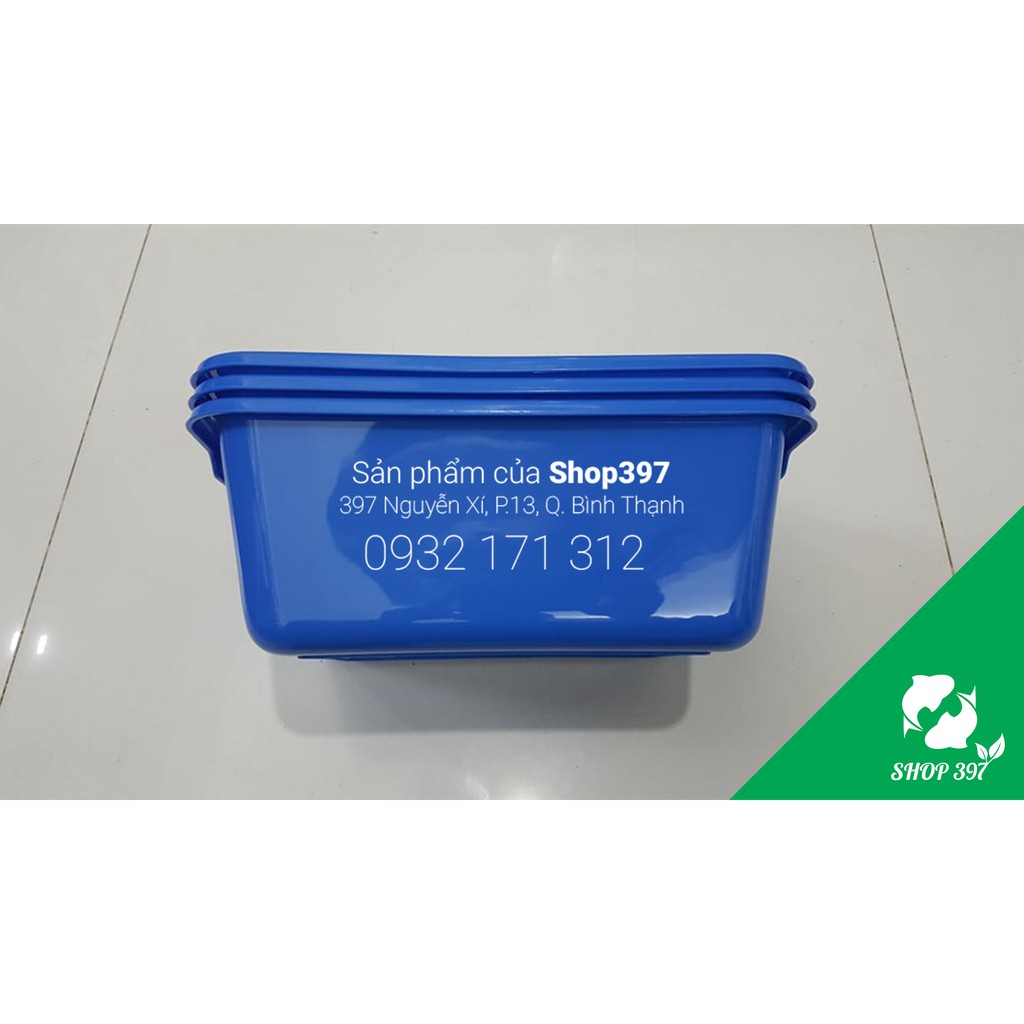 Khây nhựa nuôi cá 38x28x15 - 15lít  - chất liệu nhựa tốt