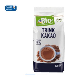Kakao Trink kết hợp Socola dòng Bio túi 400g, hàng Đức