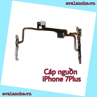 Cáp nguồn âm lượng gạt rung đèn flash iphone 7plus 7 plus