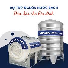 Bồn Nước Inox Hoàn Mỹ ngang.5000L,6000L   ✅✅Miễn phí vận chuyển nội thành , ngoại thành tùy theo khu vực