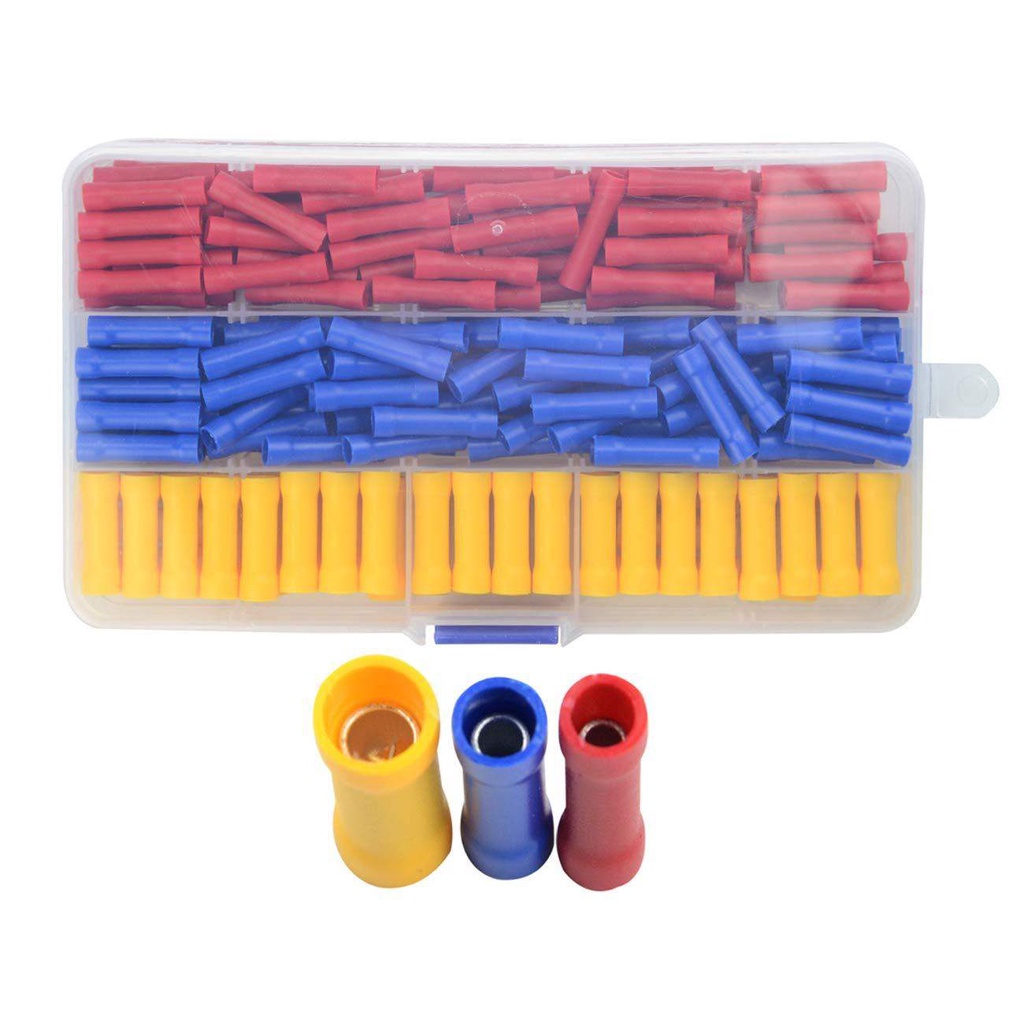 &lt;SIÊUHOT&gt; Cos nối thẳng bọc nhựa 1-6mm hộp 200c