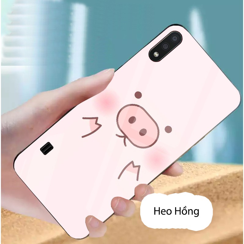 Ốp SAMSUNG M10, A01 mặt kính gương bóng
