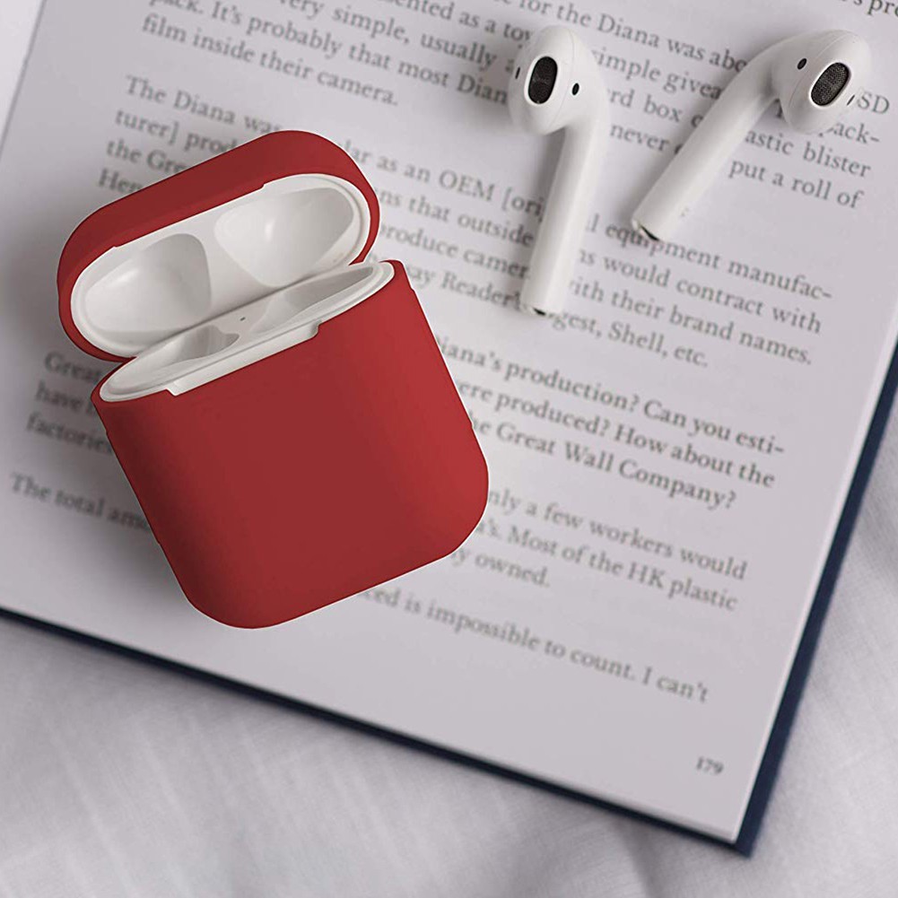 I12 Vỏ bảo vệ bằng silicon của AP / I12 TWS / earphone sạc, thiết kế nhỏ gọn / nhiều màu sắc tùy chọn