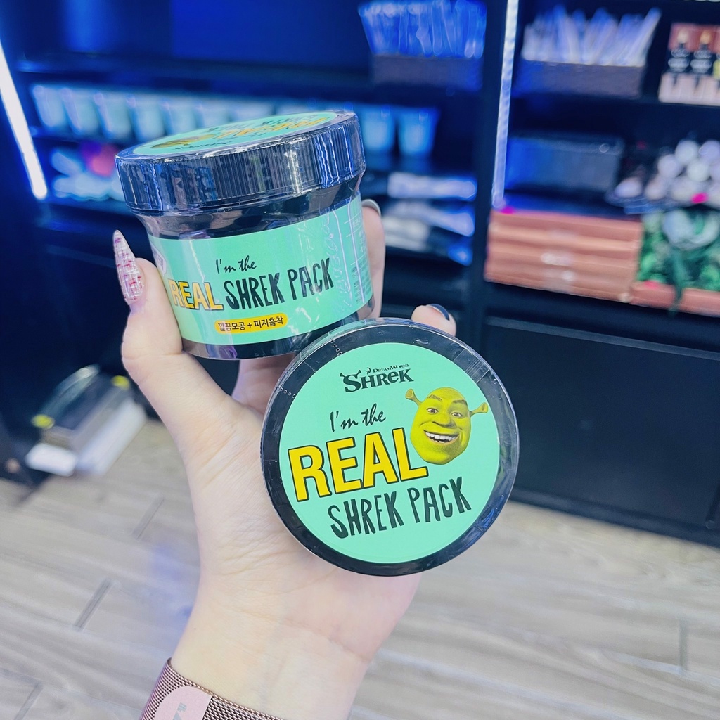 Mặt Nạ Đất Sét Bạc Hà Dreamworks I'm The Real Shrek Pack 110g