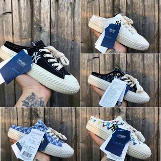 SỤC ĐẠP GÓT NY CÁC MÀU , Giày lười MLB, dép nữ đẹp