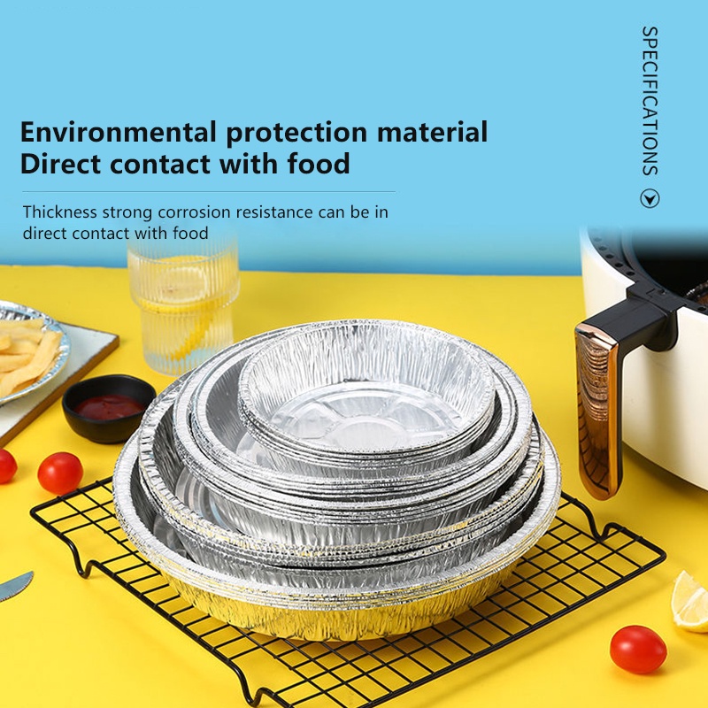 Bộ 10 giấy lót nồi không dính dùng một lần chịu nhiệt tiện dụng cho nhà bếp