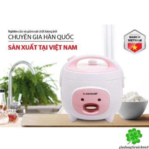 NỒI CƠM ĐIỆN 1.2L SUNHOUSE SHD8217W