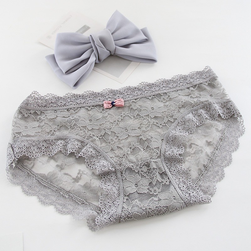 Quần Lót Nữ Cotton set 4 chiếc tông xám gợi cảm ôm dáng sexy thoáng mát SETXAM4 | BigBuy360 - bigbuy360.vn