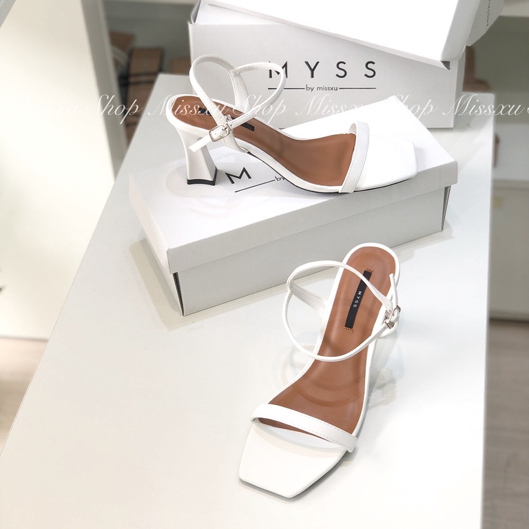 Giày sandal nữ quai ngang 7cm thời trang MYSS - SD95