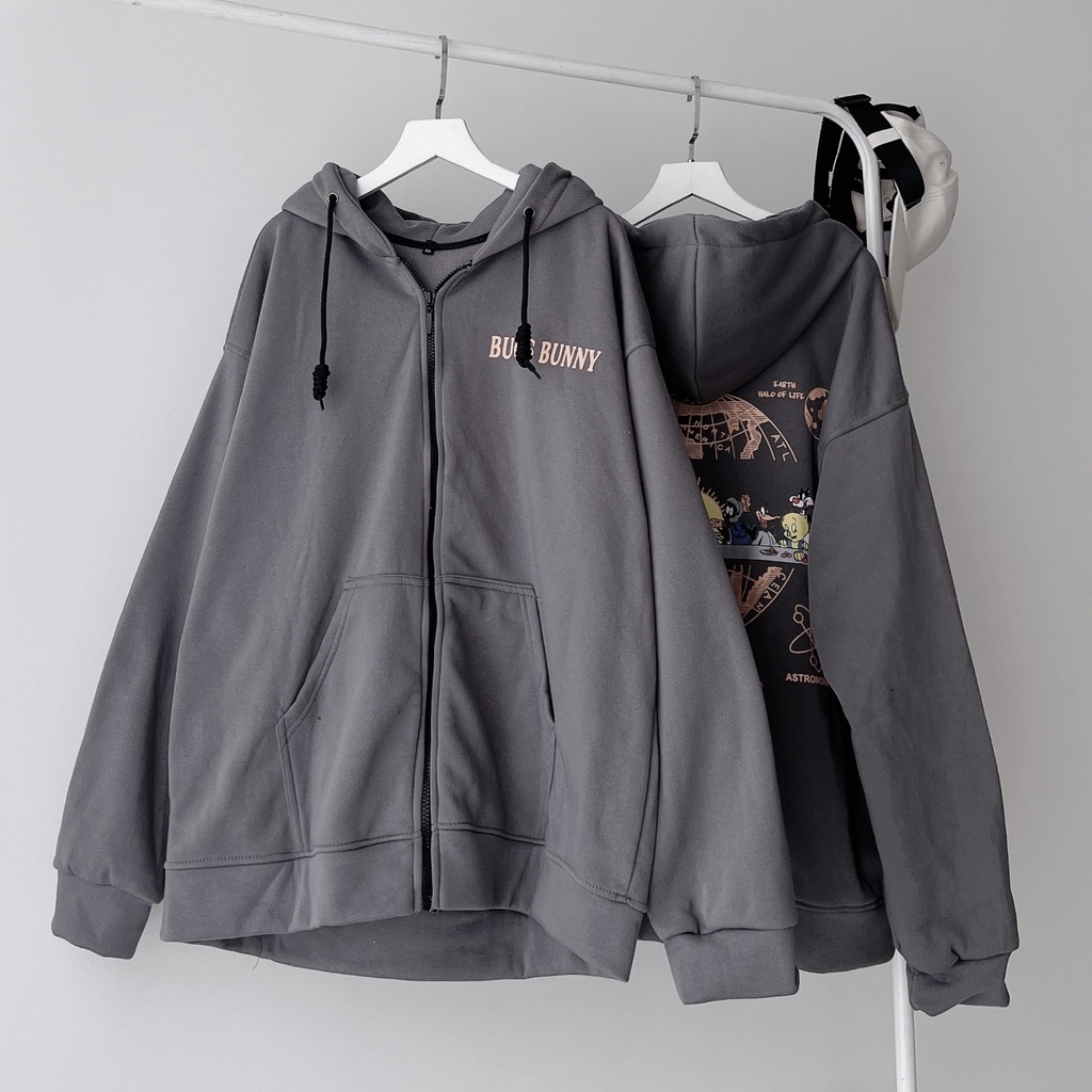 Khoác nỉ BUGS ( ảnh thật 100%)