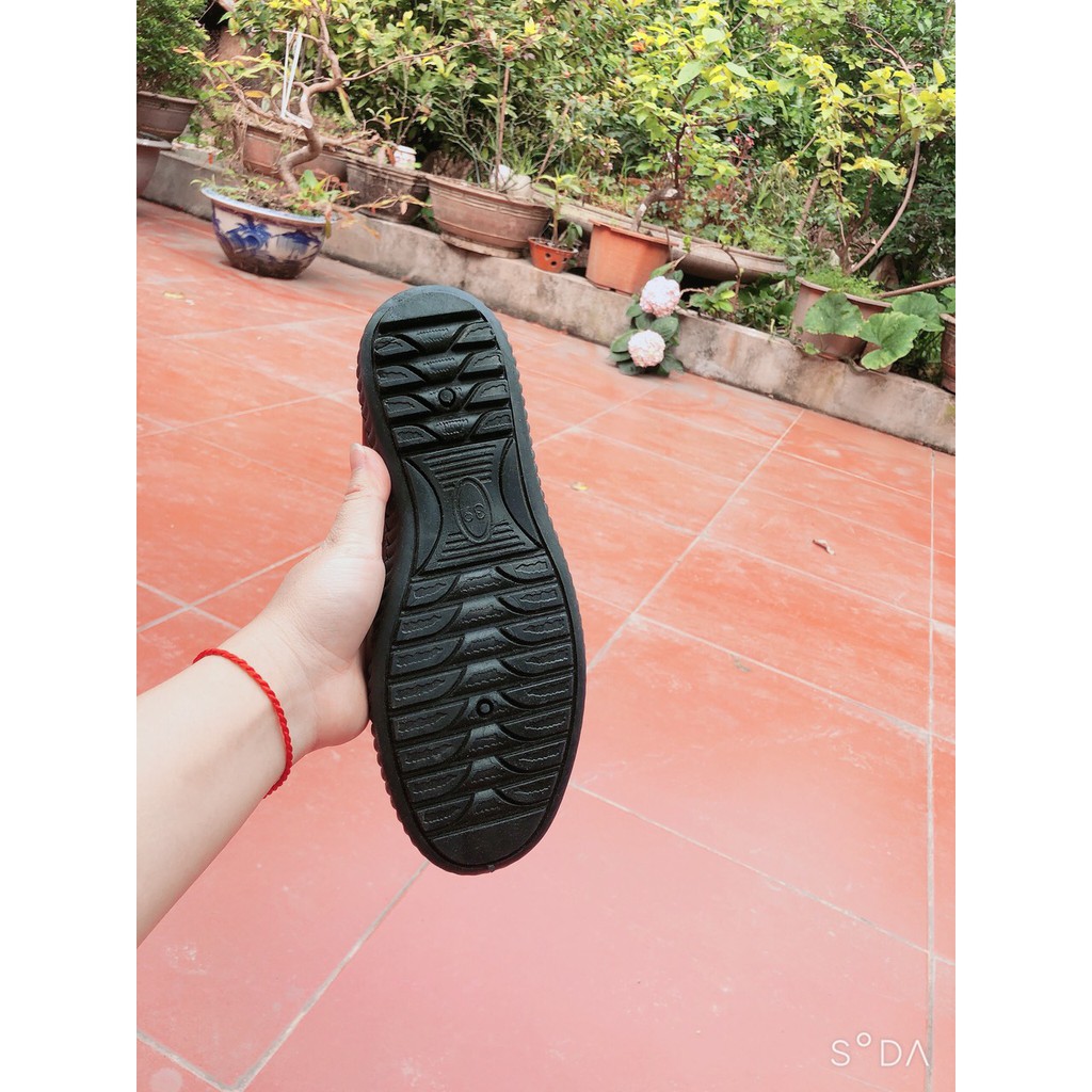 [xả kho] Giày Lười Nam 3 vạch nâu, đen lẻ size 39 sp1