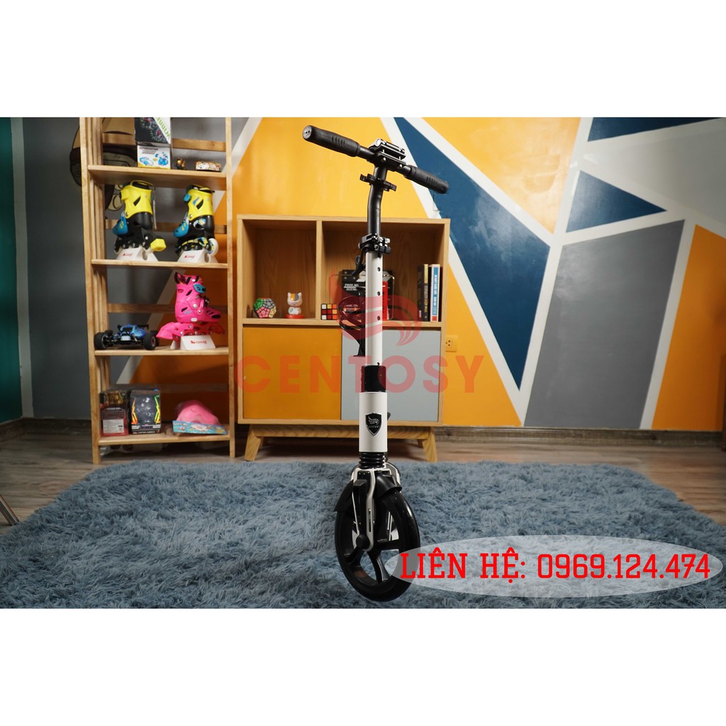 Xe Trượt Scooter Người Lớn Cao Cấp Centosy 301 - Trắng