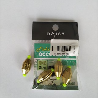 CHÌ ĐỒNG KẸP ISO CÂU CÁC SIZE TỪ 0.6 ĐẾN 5B.