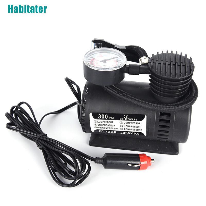 Máy Bơm Hơi Mini 300psi 12v Tiện Dụng