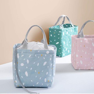 🌈Bảo tàng G & S Micro Life🌈Túi Đựng Hộp Cơm Trưa Giữ Nhiệt Phong Cách Hàn Quốc