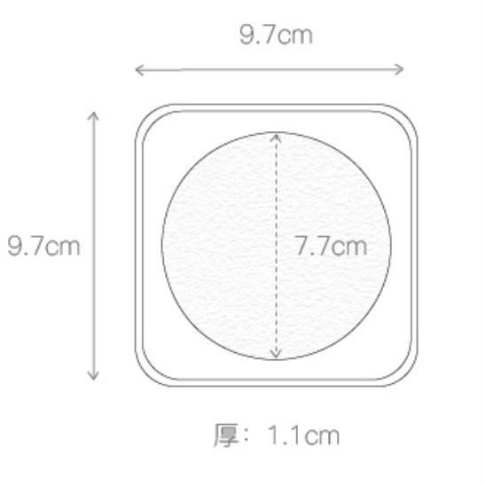 Đế Lót Cốc Ly Tròn Vuông Cách Nhiệt Chống Trượt - Miếng Lót Cốc Giá Rẻ - Lót Ly Bằng Gỗ-ảnh thật