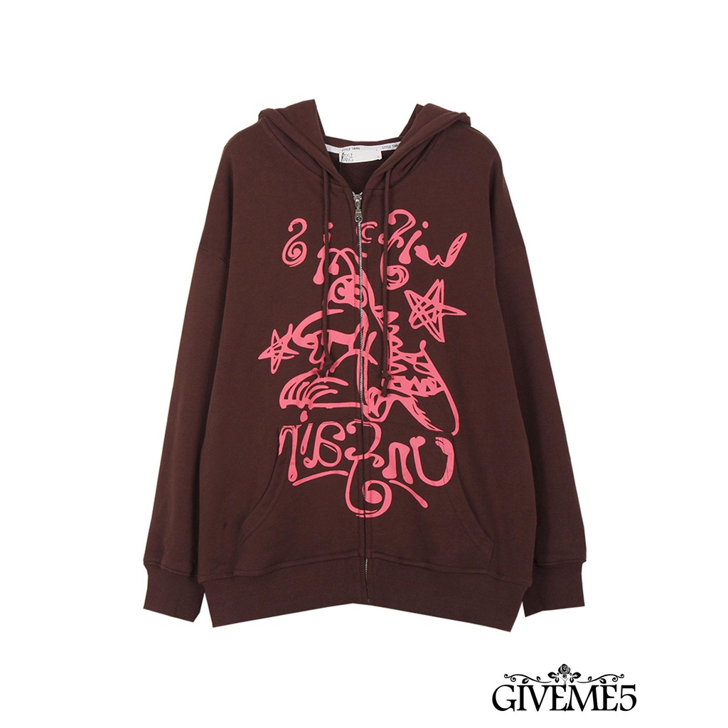 Áo Khoác Nữ Dài Tay Có Mũ Thời Trang Hàn