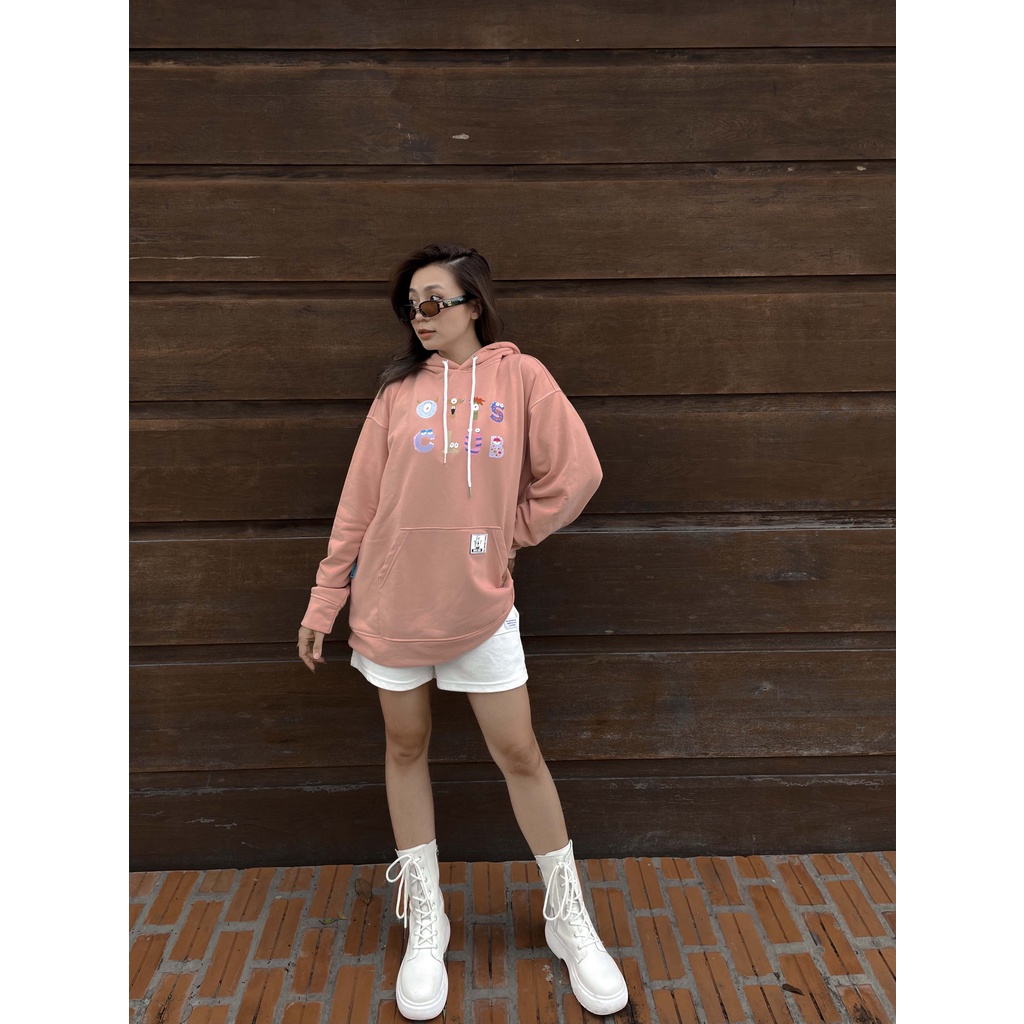 Áo khoác hoodie nỉ cotton chui đầu Local Brand OTIS CLUB - HOODIE MONSTER