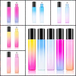 Bộ 5 chai thủy tinh 10ml bi lăn thép chiết nước hoa tinh dầu sỉ lẻ