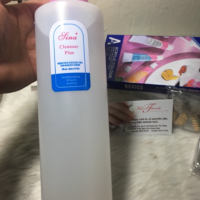 Nước Lau Gel , Nước Xử Lý Gel Sina 1000ml 158