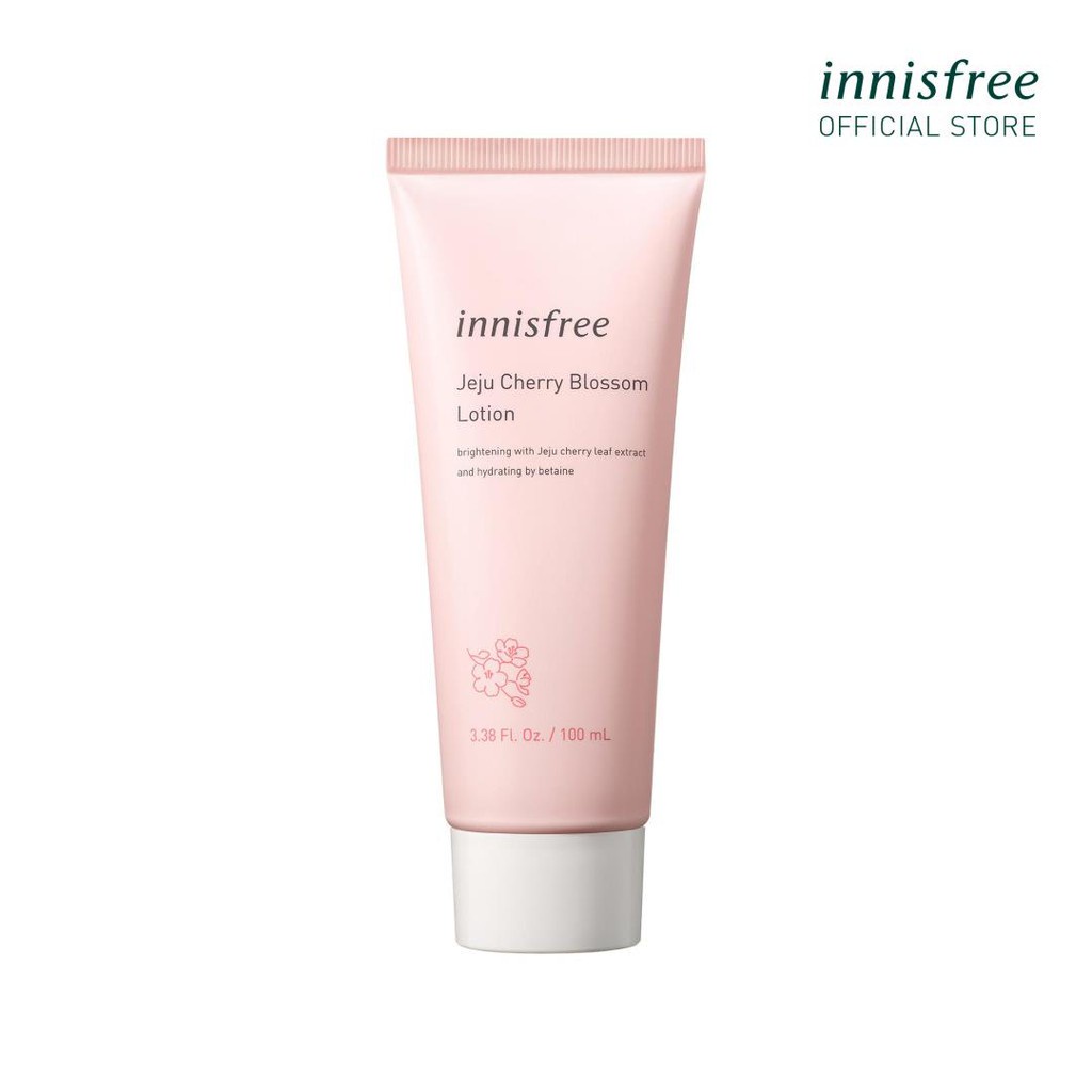 Sữa dưỡng ẩm sáng da từ hoa anh đào đảo Jeju innisfree Cherry Blossom Lotion 100ml