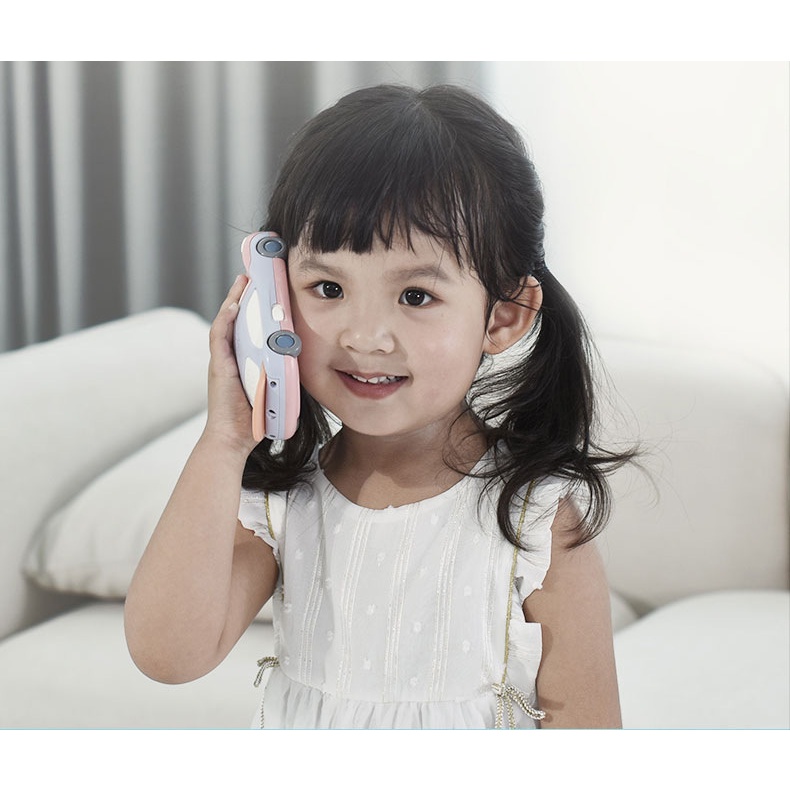 Điện thoại đồ chơi ZHAN QI TOYS kiểu dáng xe hơi hoạt hình có nhạc vui nhộn dành cho trẻ em