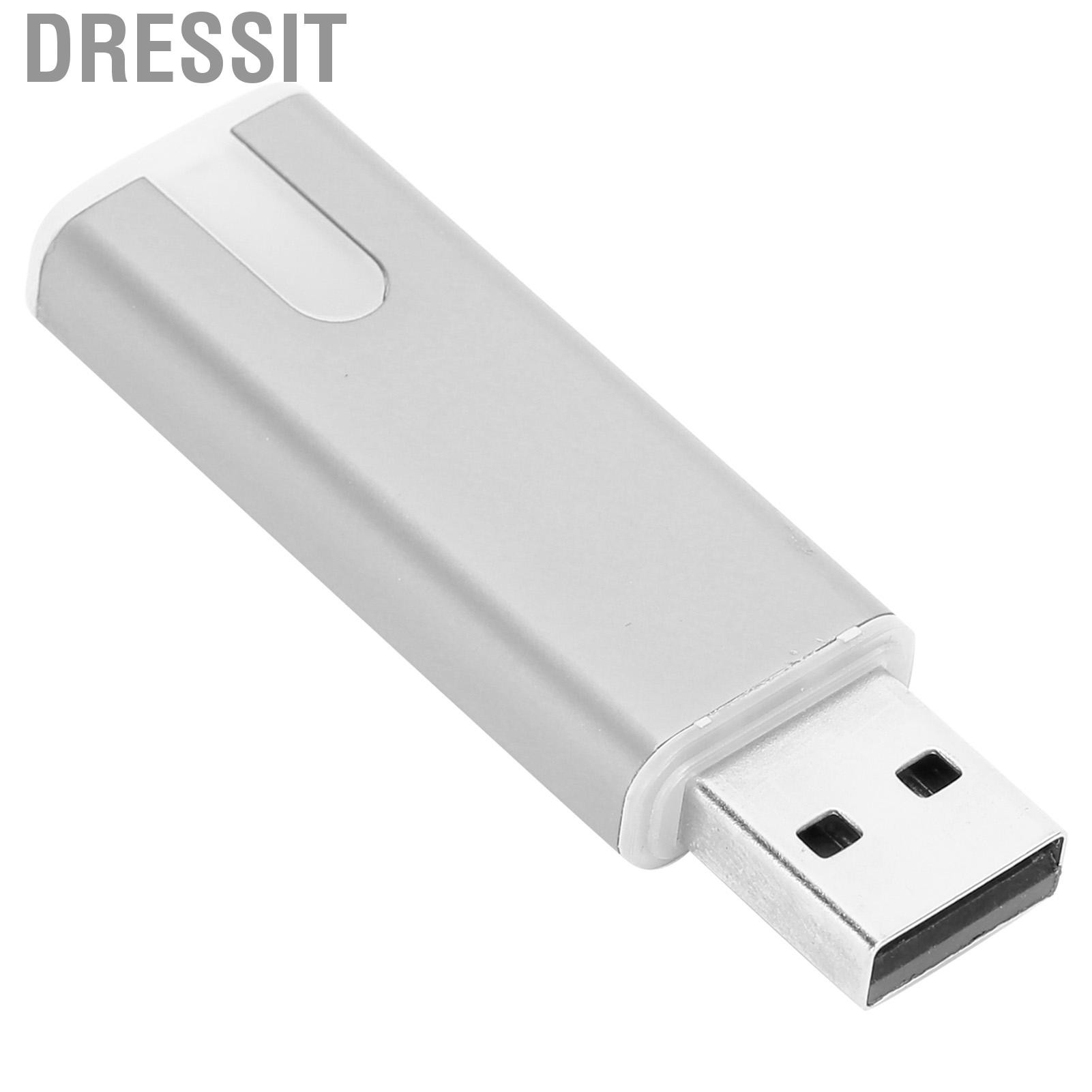 Ổ Đĩa Flash Usb 2.0 Màu Bạc Nhỏ Gọn Tiện Dụng Cho Máy Tính