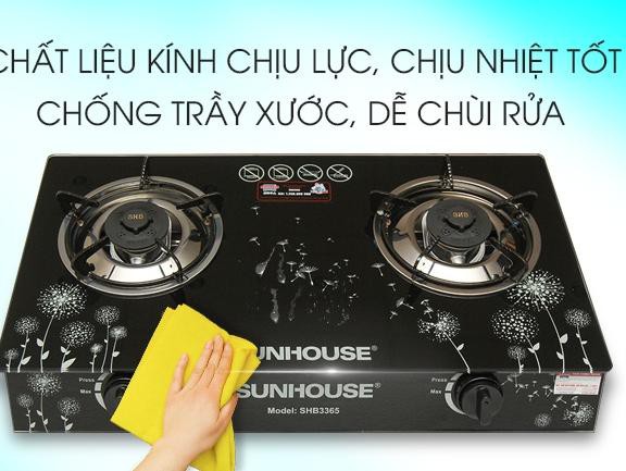 Bếp gas Sunhouse SHB 3365 MỚI TẶNG DÂY GA 100% chính hãng