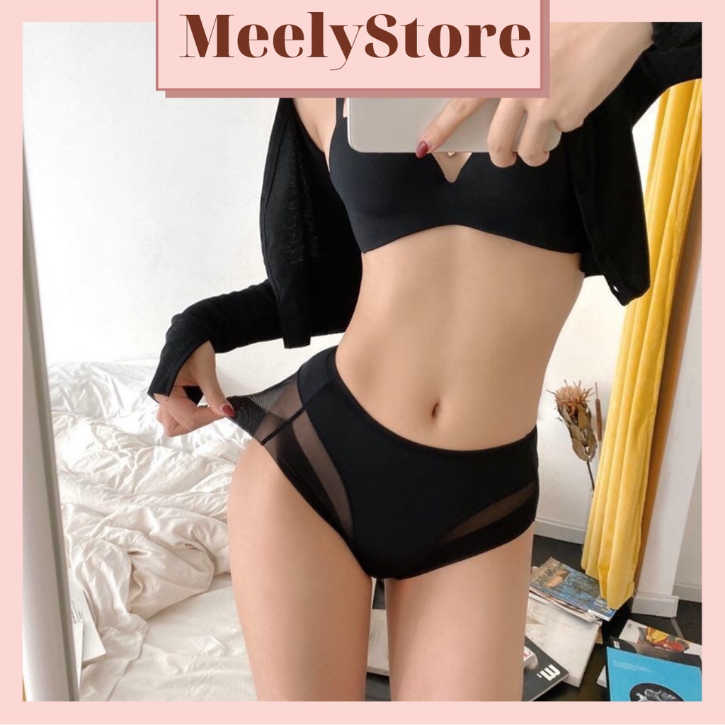 Quần Lót Ren Lụa Sexy Xuyên Thấu Cao Cấp Gen Bụng Nâng Mông, Quần Lót Bigsize Siêu Gợi Cảm, Quyến Rũ Hàng Có Đủ Size