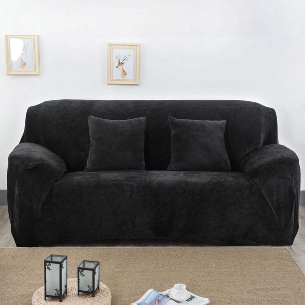 BTLIMER Vỏ Bọc Ghế Sofa 1 / 2 / 3 / 4 Chỗ Ngồi Mềm Mại Co Giãn