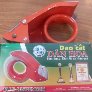 Dao cắt băng dính Dân Hoa 6cm