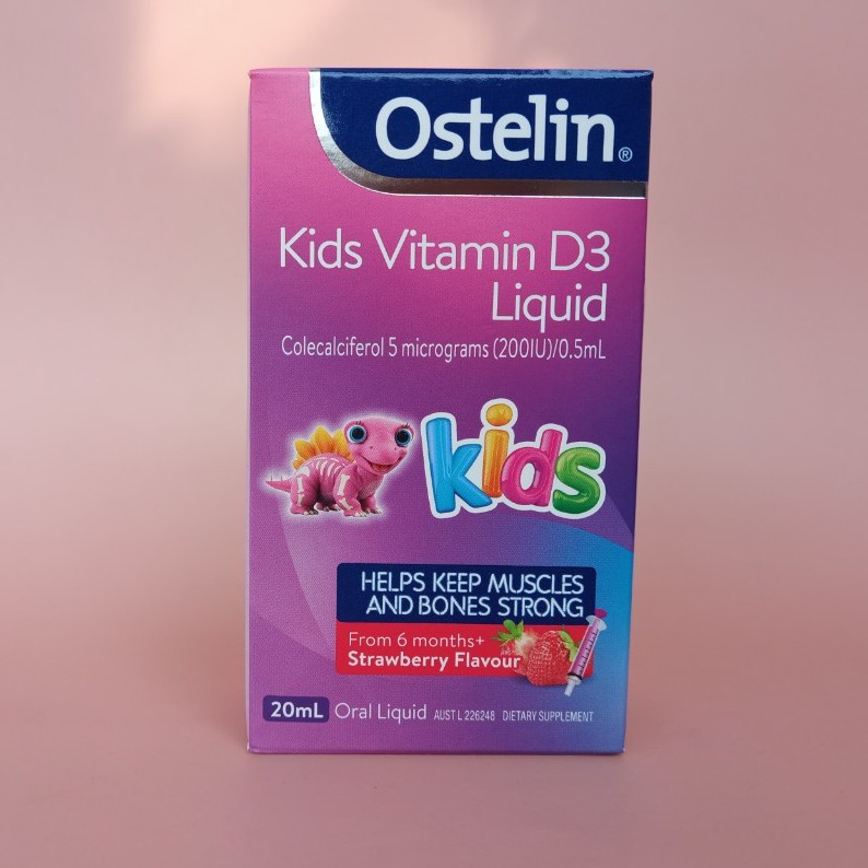 Vitamin D3 Ostelin Kids Vitamin D3 Liquid Úc 20ml