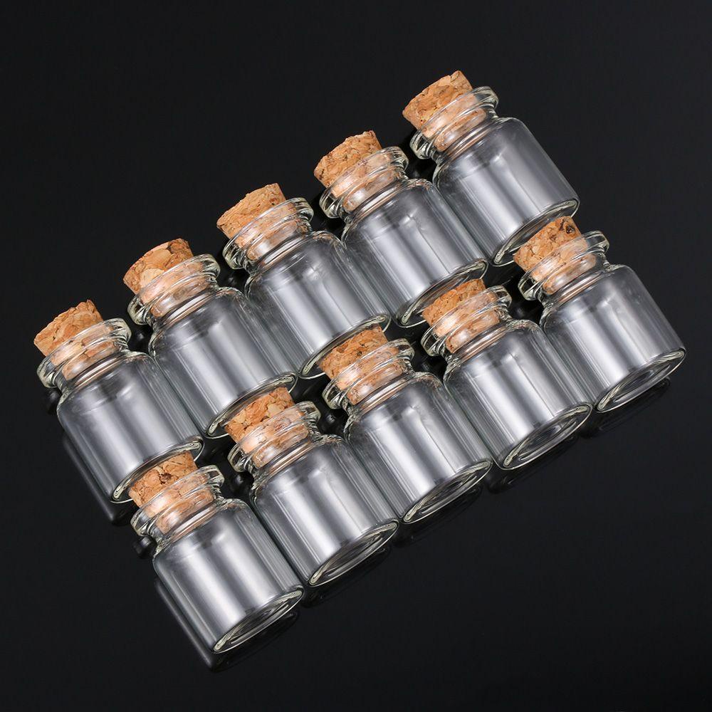 Set 10 Lọ Thủy Tinh Rỗng Nhỏ Nhắn Kèm Nút Bần Đậy
