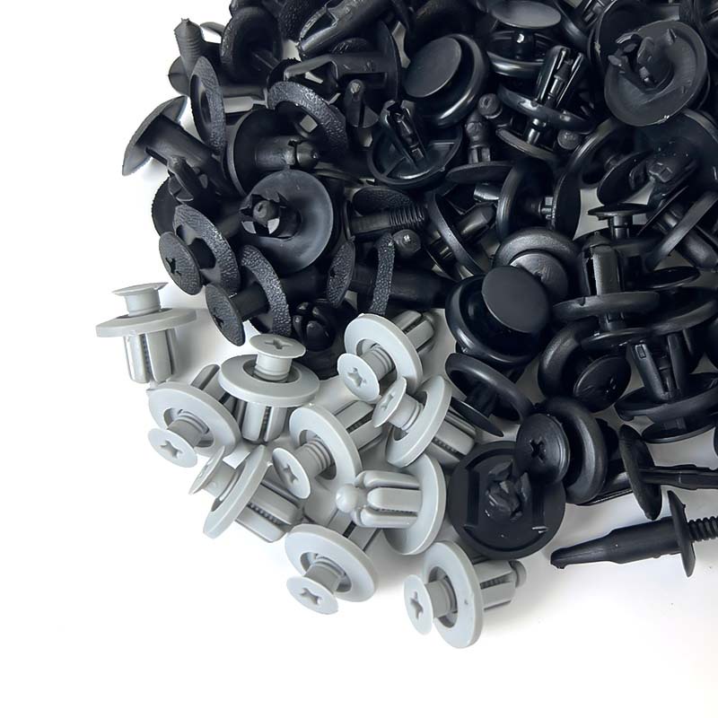 Set 100 đinh tán SEAMETAL bằng nhựa cho xe hơi