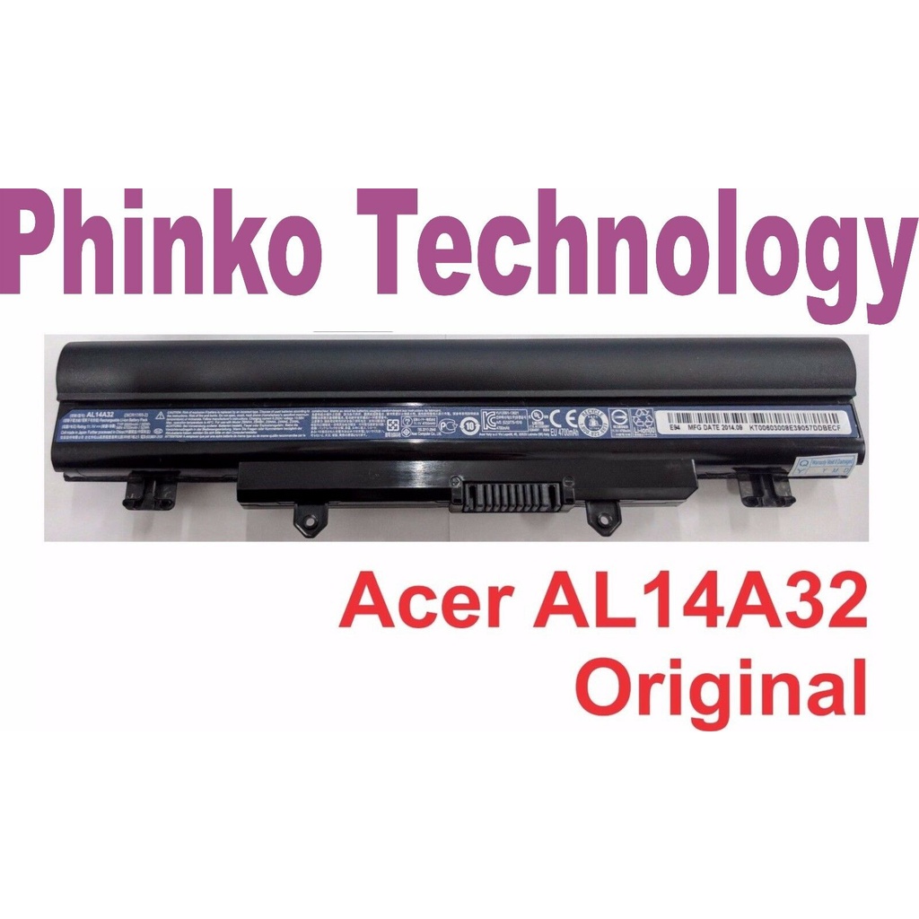 ⚡Pin laptop Acer Aspire E5-572 E5-572G E5-471 E5-421 E5-571 E5-411 E14 E5-511 E5-571