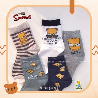Tất vớ Simpson cao cổ - ảnh thật