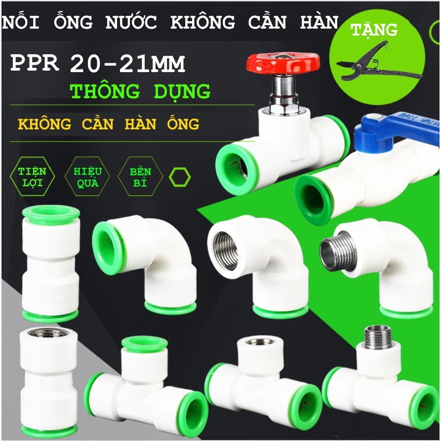 đường kính 25mm. Dụng cụ nối ống nước không cần hàn, tháo lắp dễ dàng. Dùng cho đường dẫn nước PPr . Aone mall