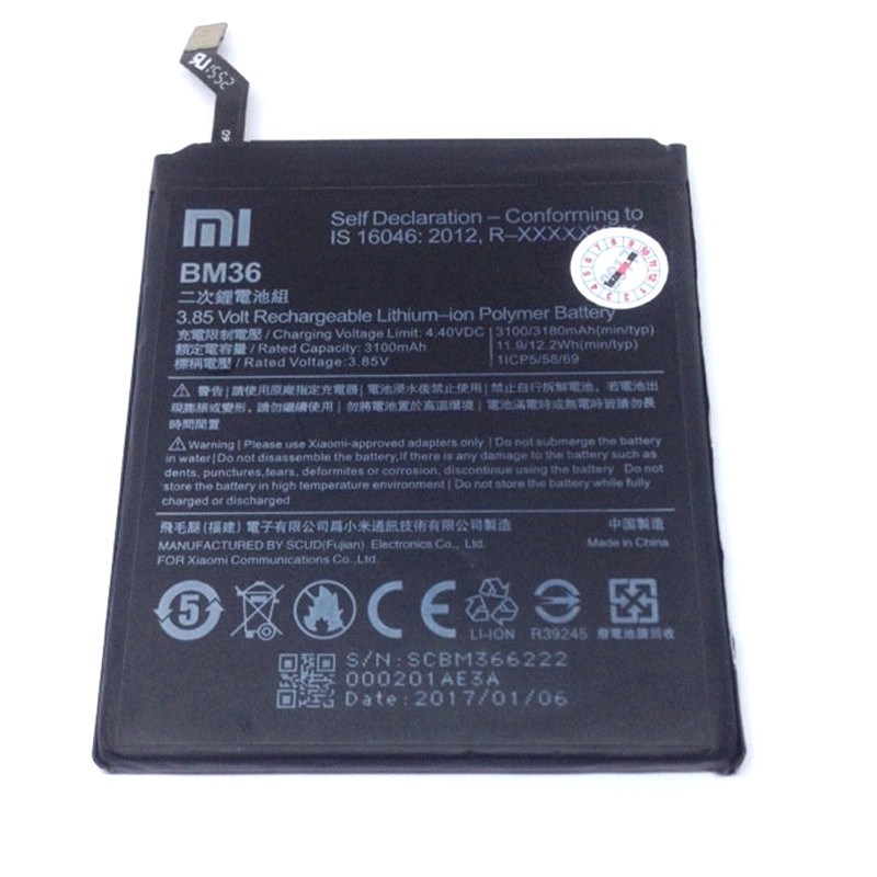 Pin Xiaomi Mi5s M5S Mi 5S BM36 Chính Hãng xịn có bảo hành
