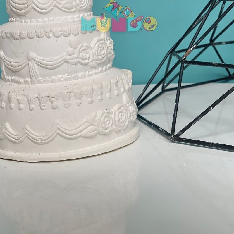 Tượng tô màu (có màu cọ) cao cấp chọn mẫu SIZE X BÁNH KEM, tượng thạch cao MUNDO