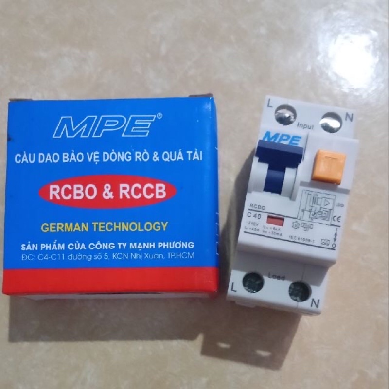ÁT CHỐNG Giật MPE 40,32,25