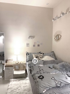 Bộ chăn ga gối Poly cotton: hoạ tiết sở thú