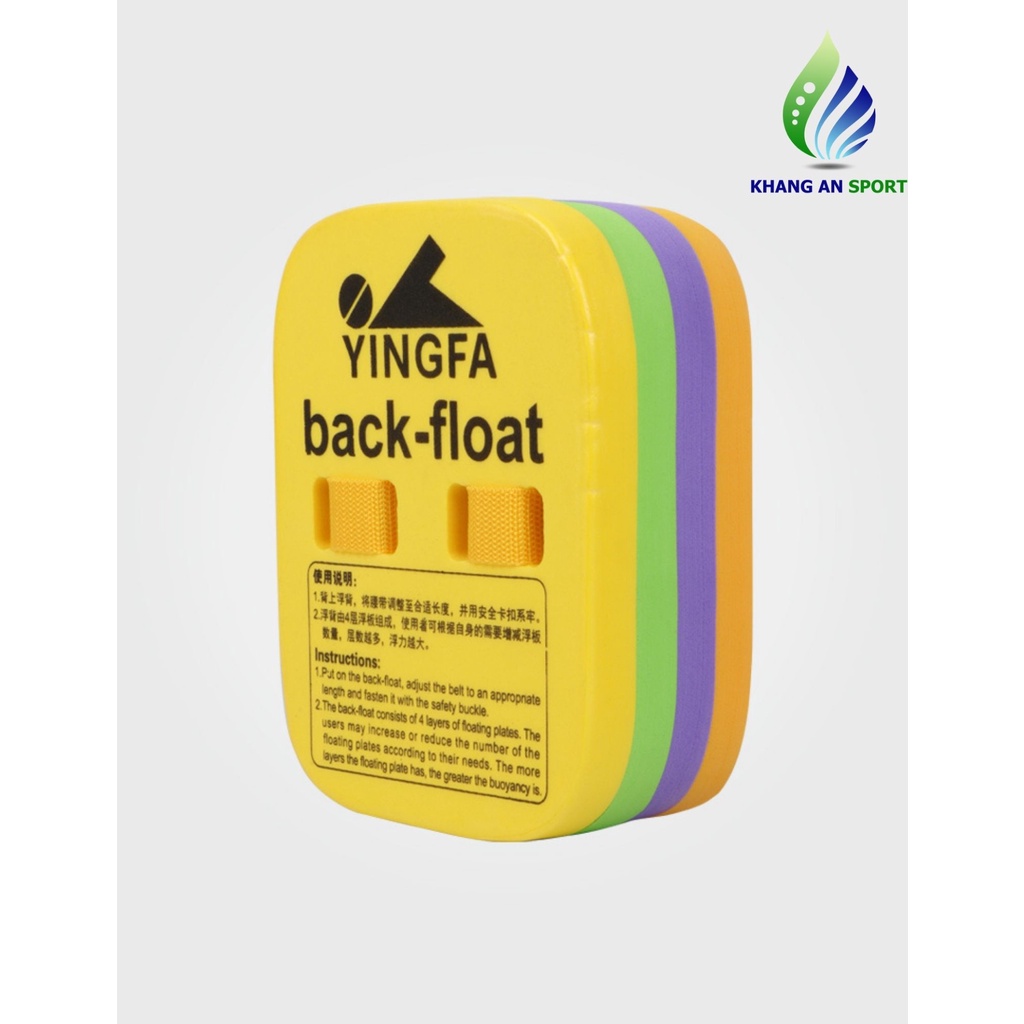 Phao bơi lưng 4 lớp Yingfa A009