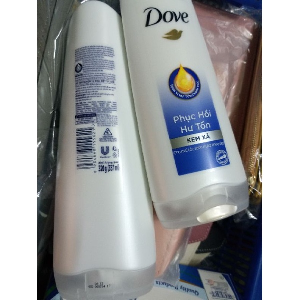 Kem xả DOVE / SUNSILK  SIÊU MƯỢT 320g