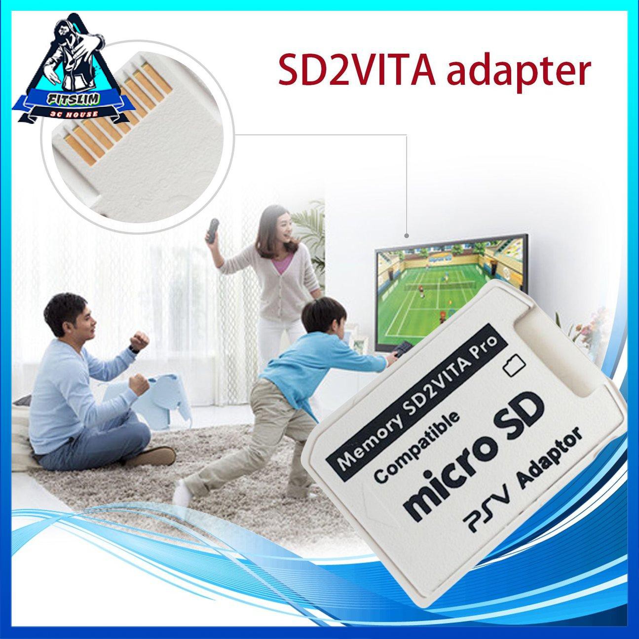Bộ điều hợp SD2VITA phiên bản 5.0 cho PS Vita Memory TF Card cho PSVita Game Card